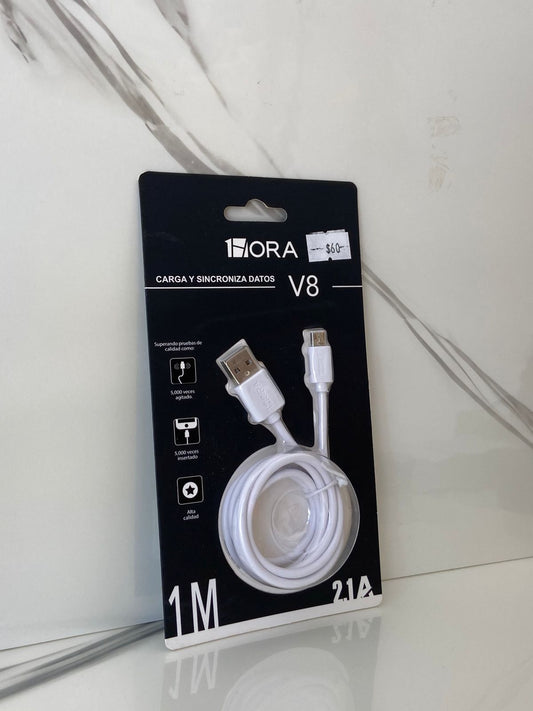 cable 1 hora V8