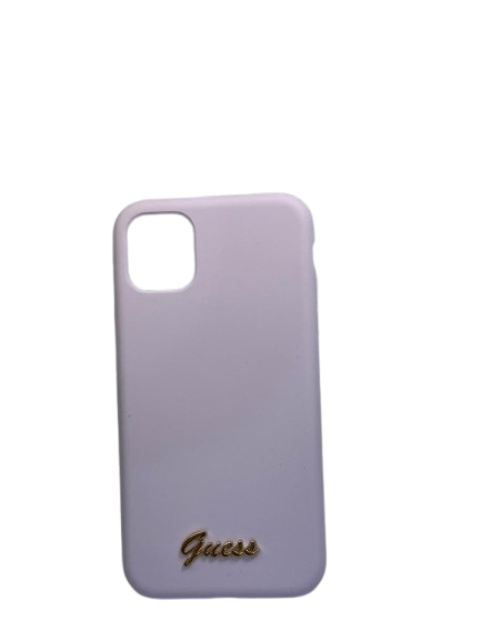 Protector GUESS silicon lila.