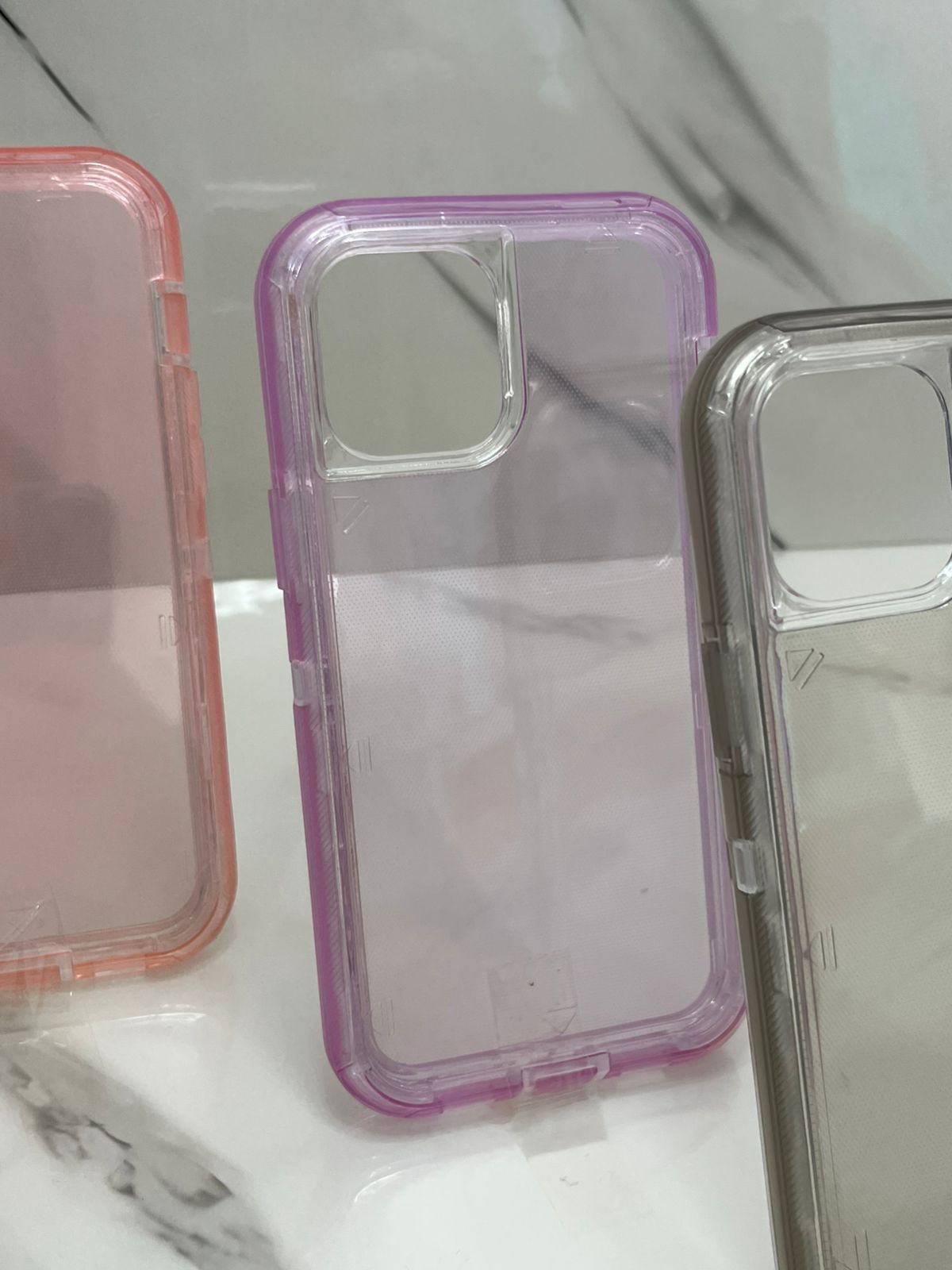 Funda transparente colors