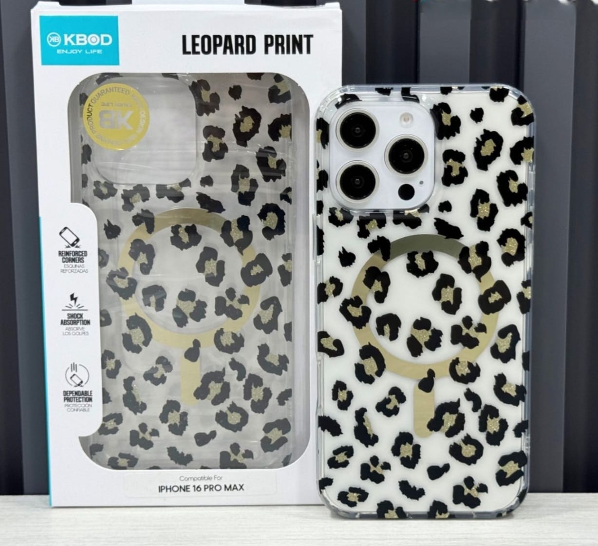 Funda Leopard Print