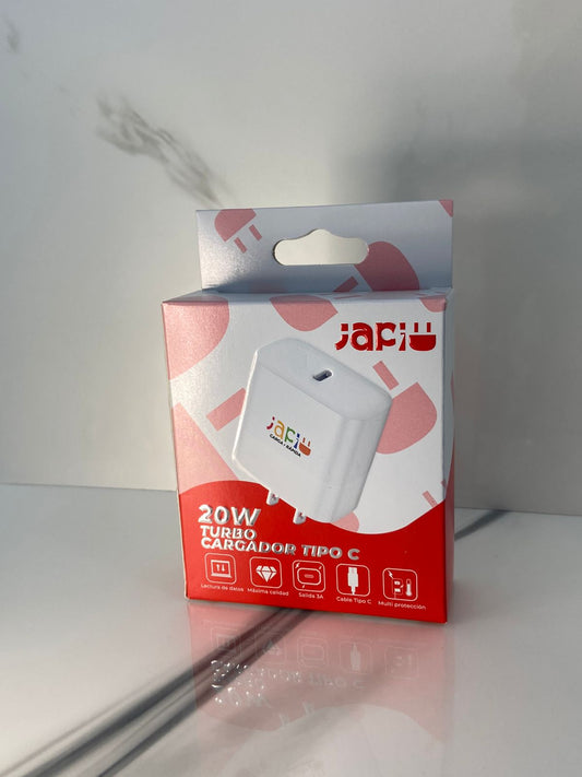 Cargador Japi tipo C 20w