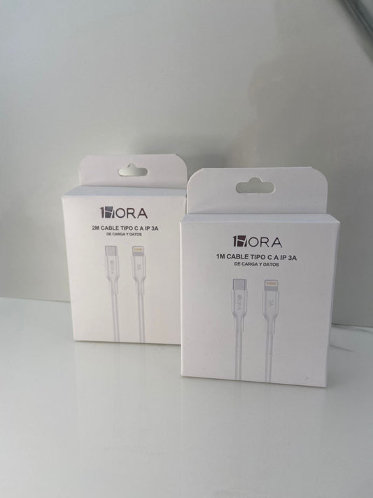 Cable 1HORA Lightning - C - Dcel Accesorios