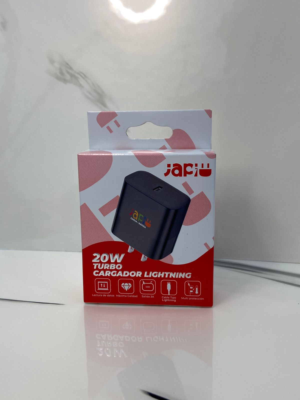 cargador JAPI Lightning - C 20w - Dcel Accesorios