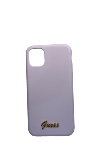 Protector GUESS silicon lila. - Dcel Accesorios