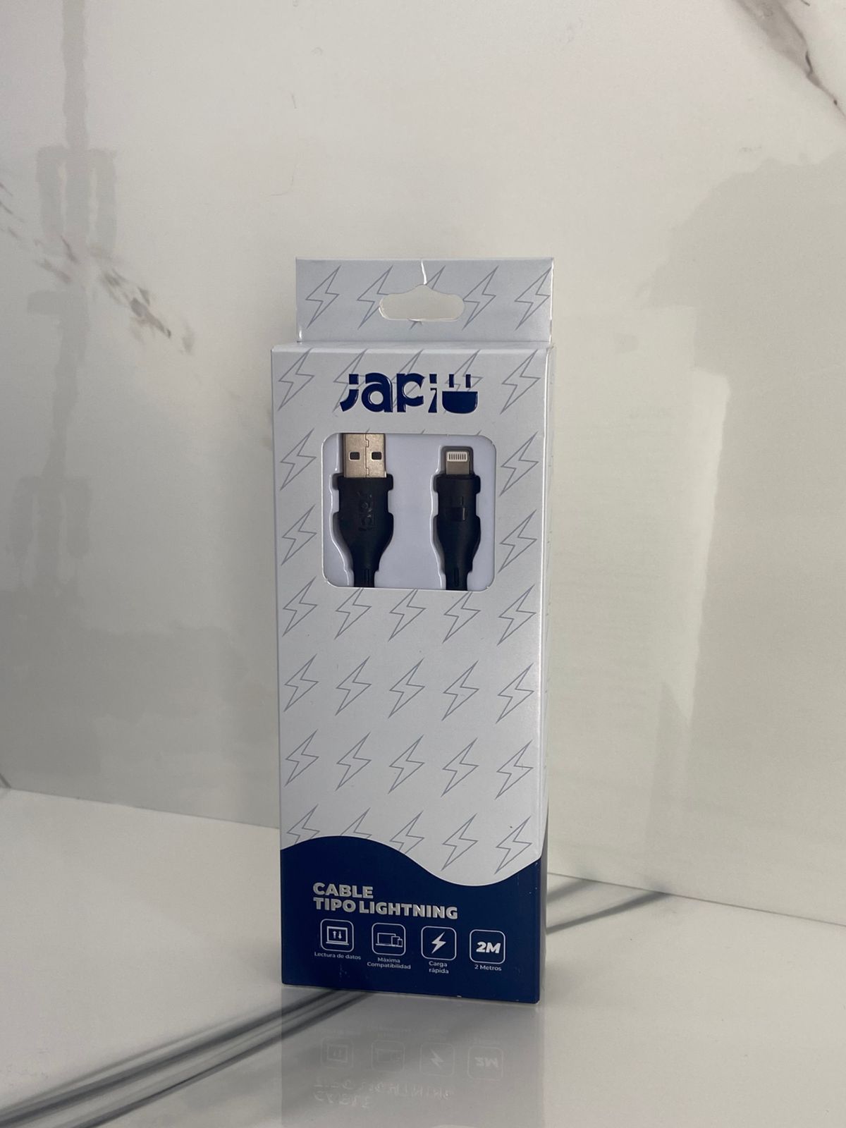 Cable Japi USB - Lightning 2m - Dcel Accesorios