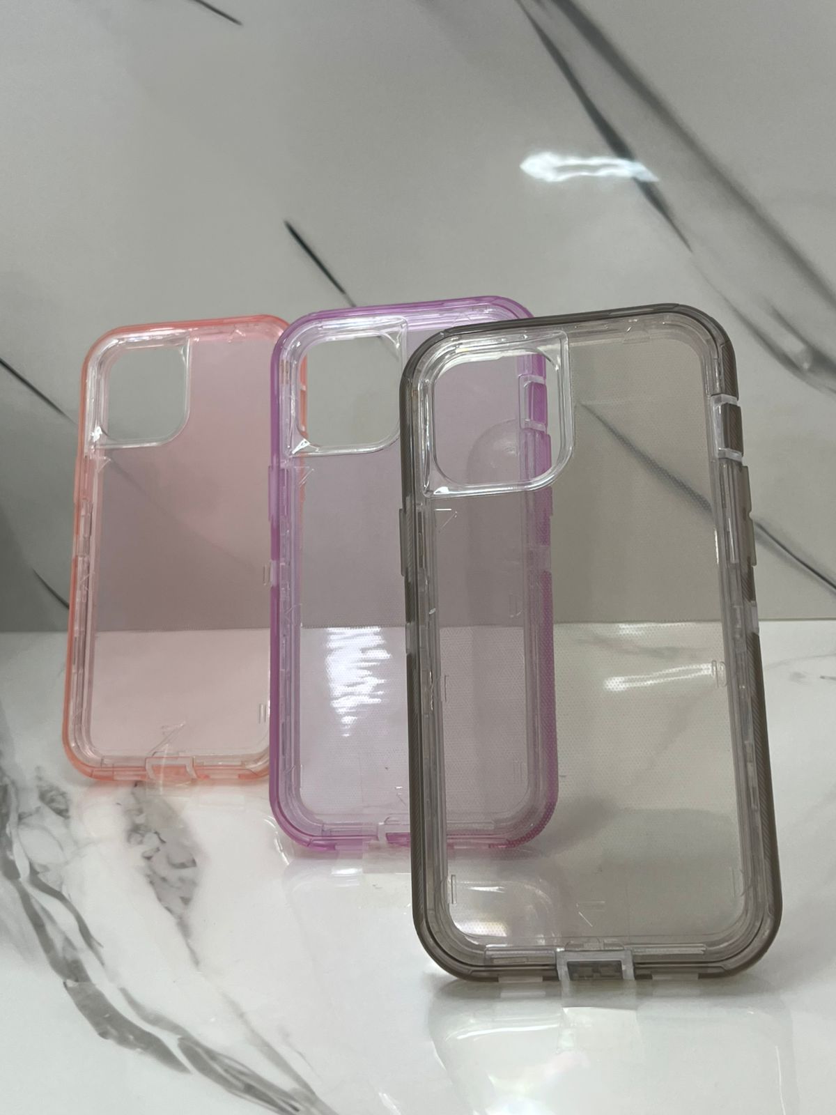 Funda transparente colors - Dcel Accesorios